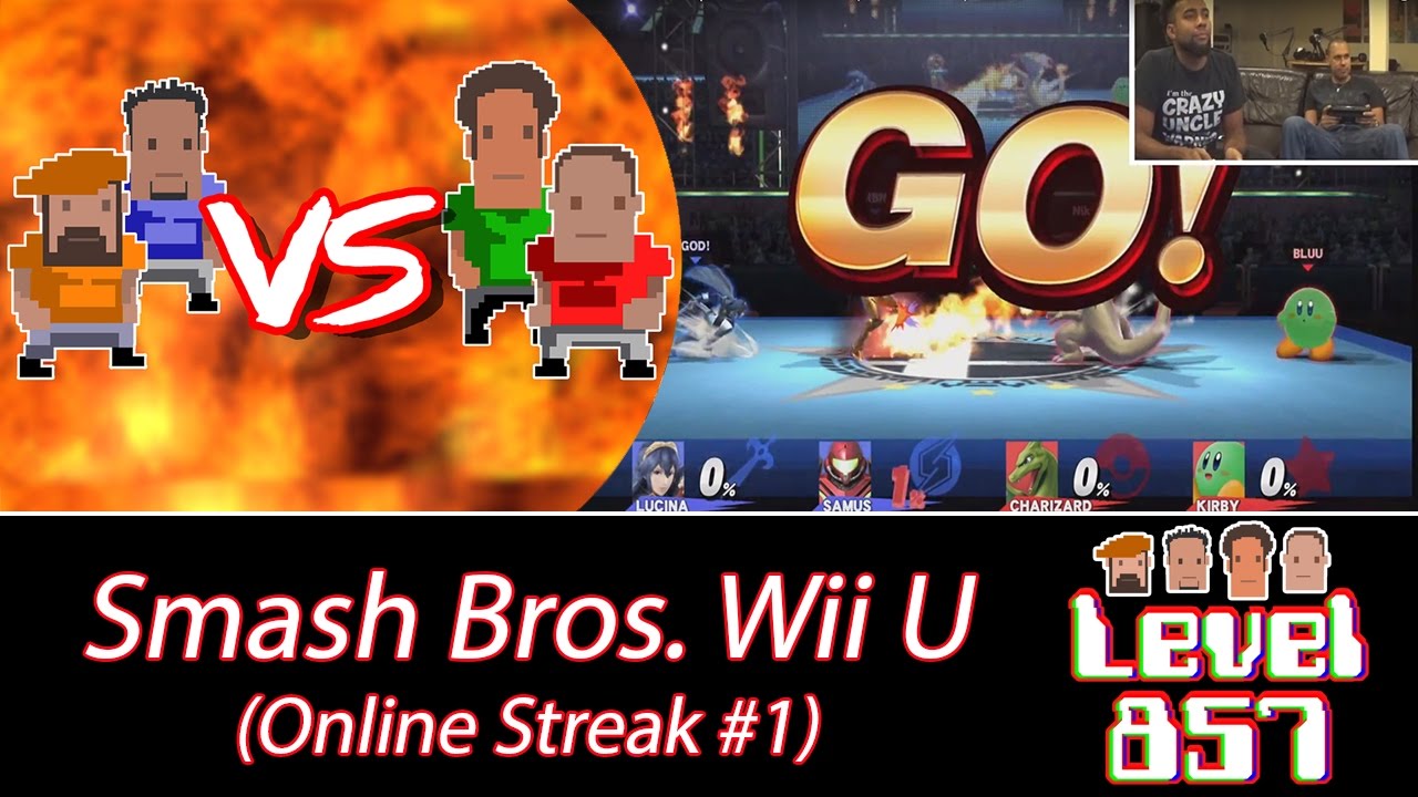 Level 857 – Versus Series: Super Smash Bros. for Wii U (1st Battle – Online)