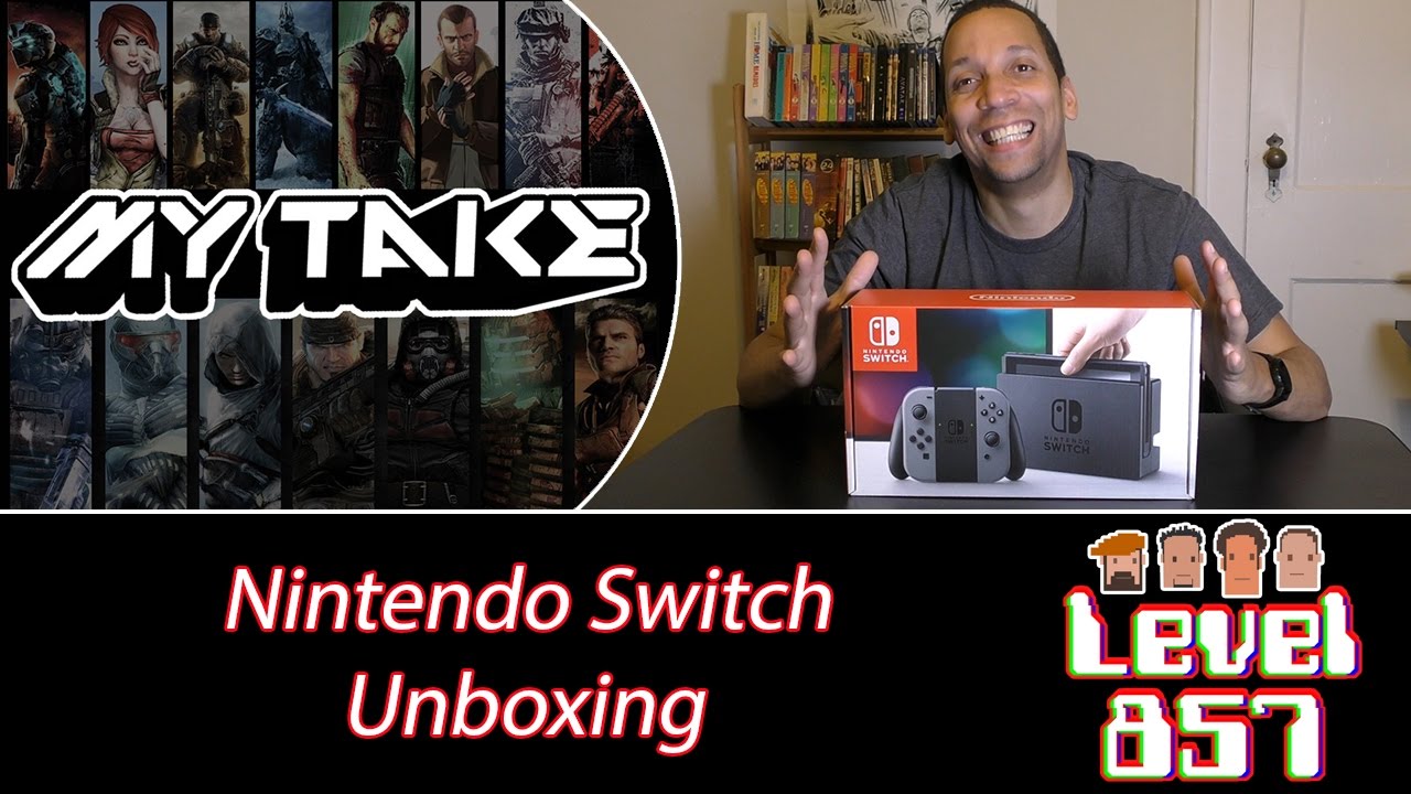 Stikz Unboxes The Nintendo Switch!