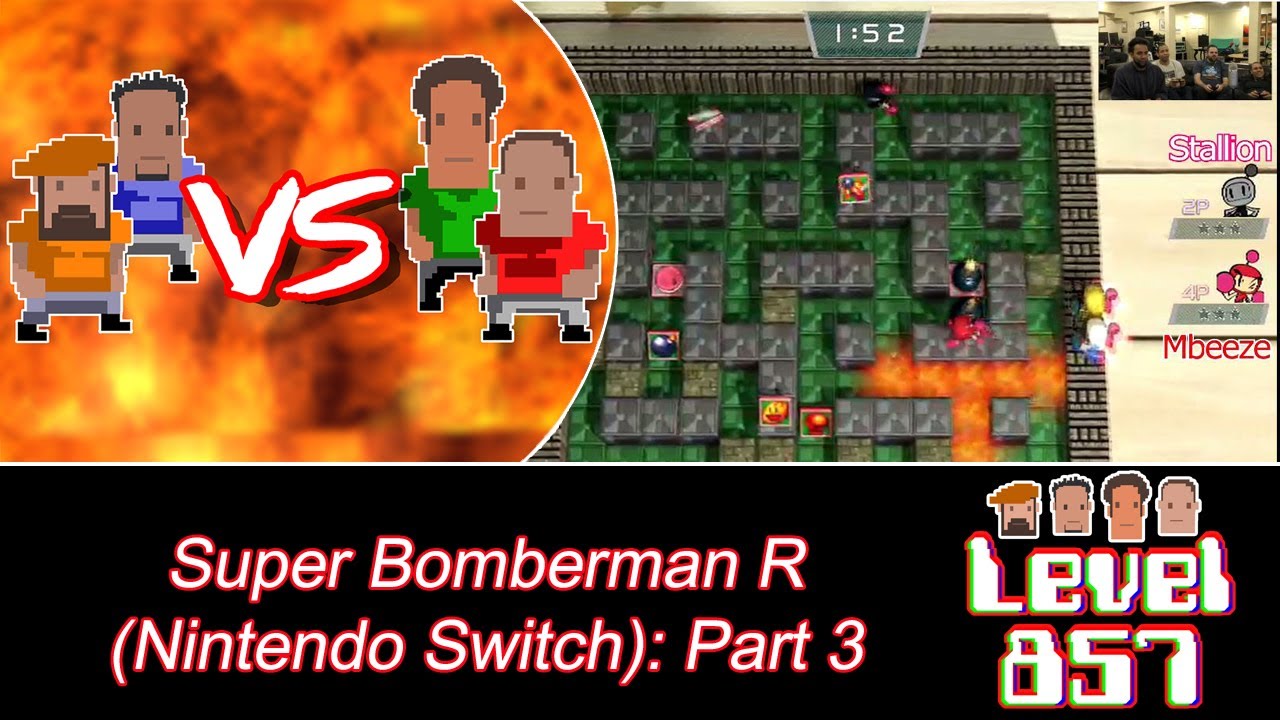 Eric Must Lose!! [Super Bomberman R – Offline Battle 3]