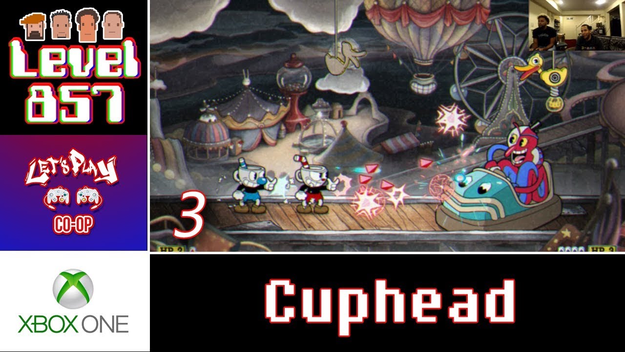 Let’s Play Co-op: Cuphead w/Stikz and The 23rd Stallion | Xbox One | Walkthrough Part 3