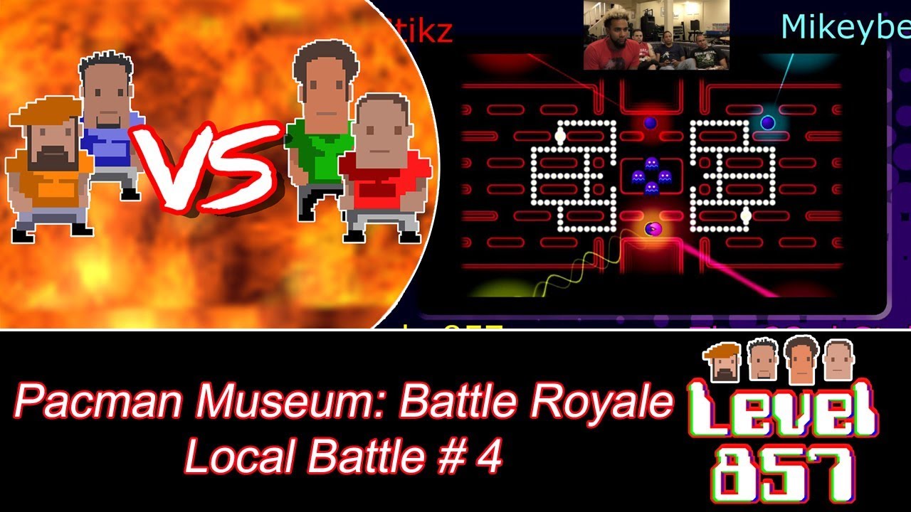 Let’s Play Versus: Pac-Man Museum (Pac-Man Battle Royale)[4-Players; Local Battle #5]