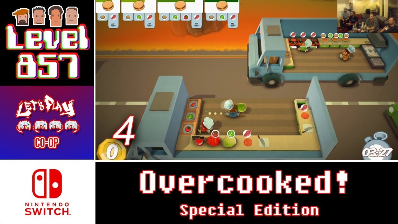 Let’s Play Co-op: Overcooked!| 4 Players | Part 4