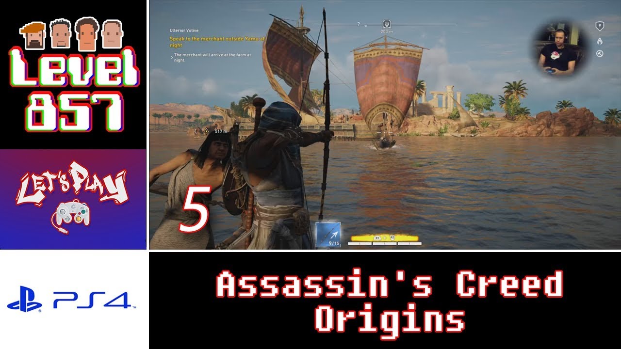 Let’s Play: Assassin’s Creed Origins | PS4 | Walkthrough Part 5