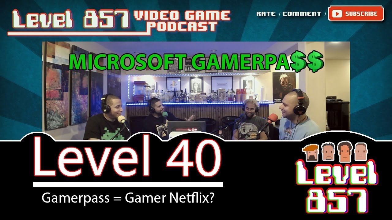 Games As A Service – Good Idea? | Level 857 – Video Game Podcast [Level 40]