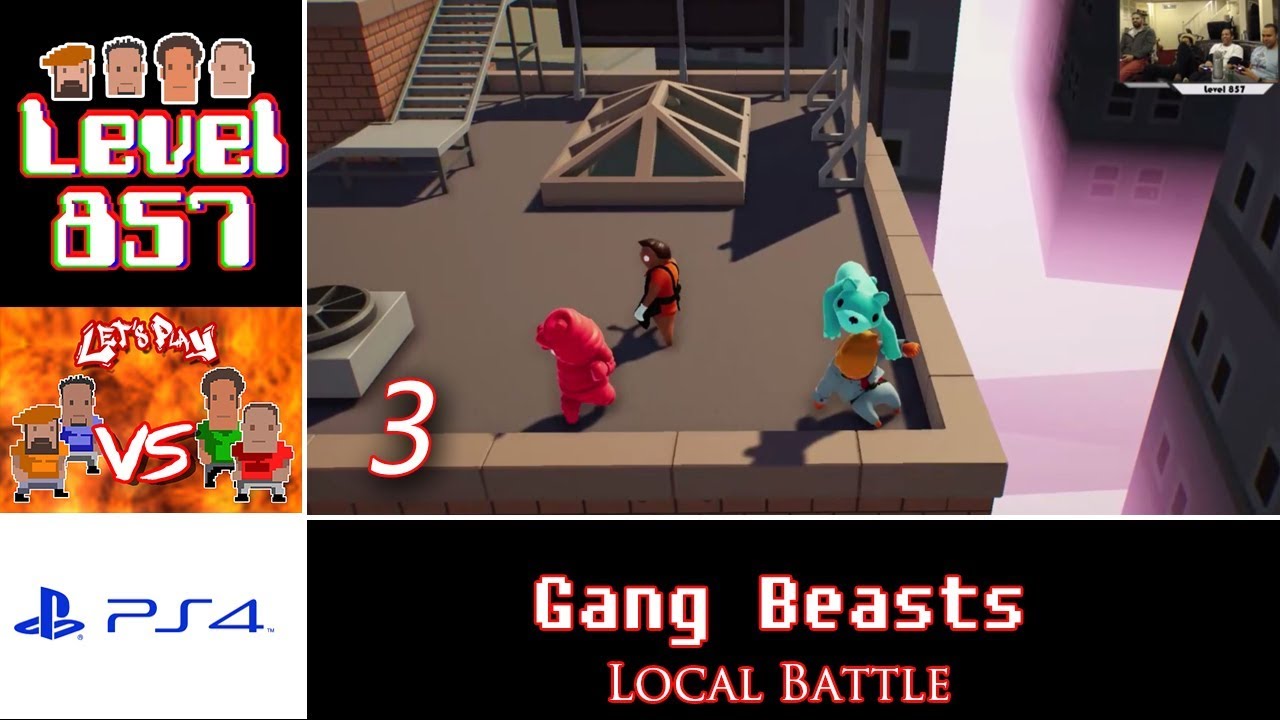 Let’s Play Versus: Gang Beasts | PS4 | Local Battle #3