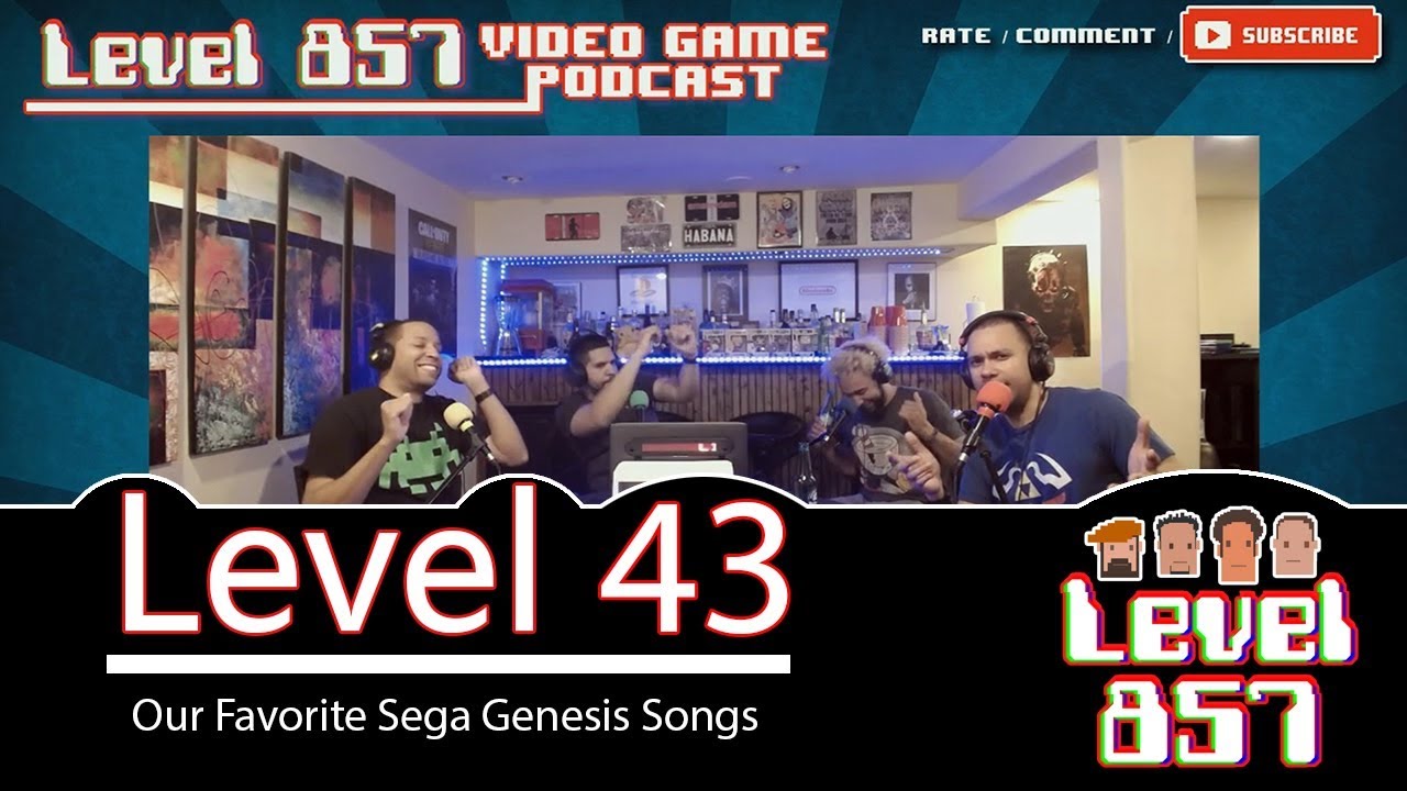 Level 857 – Video Game Podcast: Level 43 – The Very Best Sega Genesis Music Tracks!