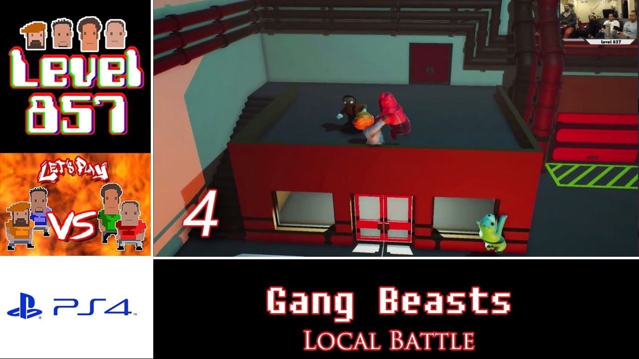 Let’s Play Versus: Gang Beasts | PS4 | Local Battle #4