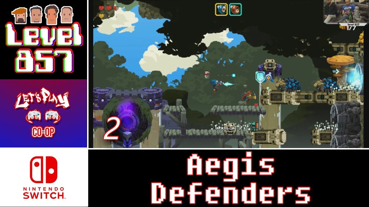 Let’s Play Co-op: Aegis Defenders with Turbo857 and The 23rd Stallion | Nintendo Switch | Part 2