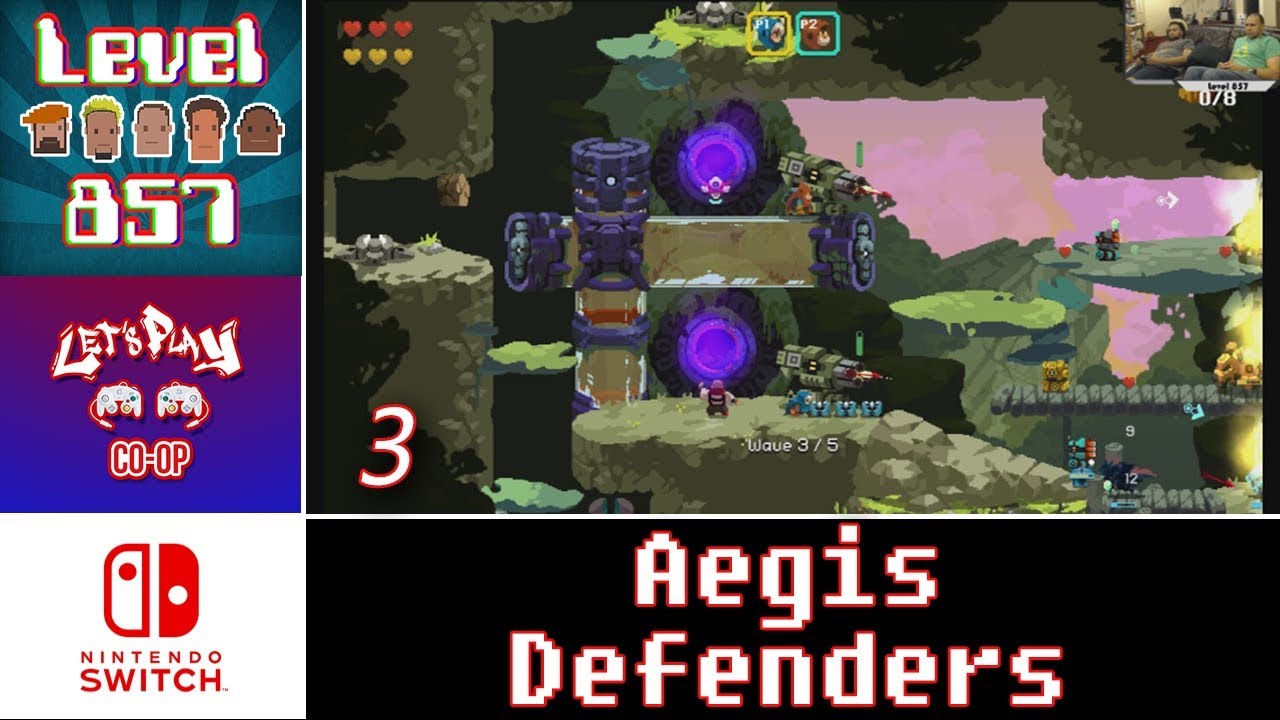 Let’s Play Co-op: Aegis Defenders with Turbo857 and The 23rd Stallion | Nintendo Switch | Walkthrough Part 3