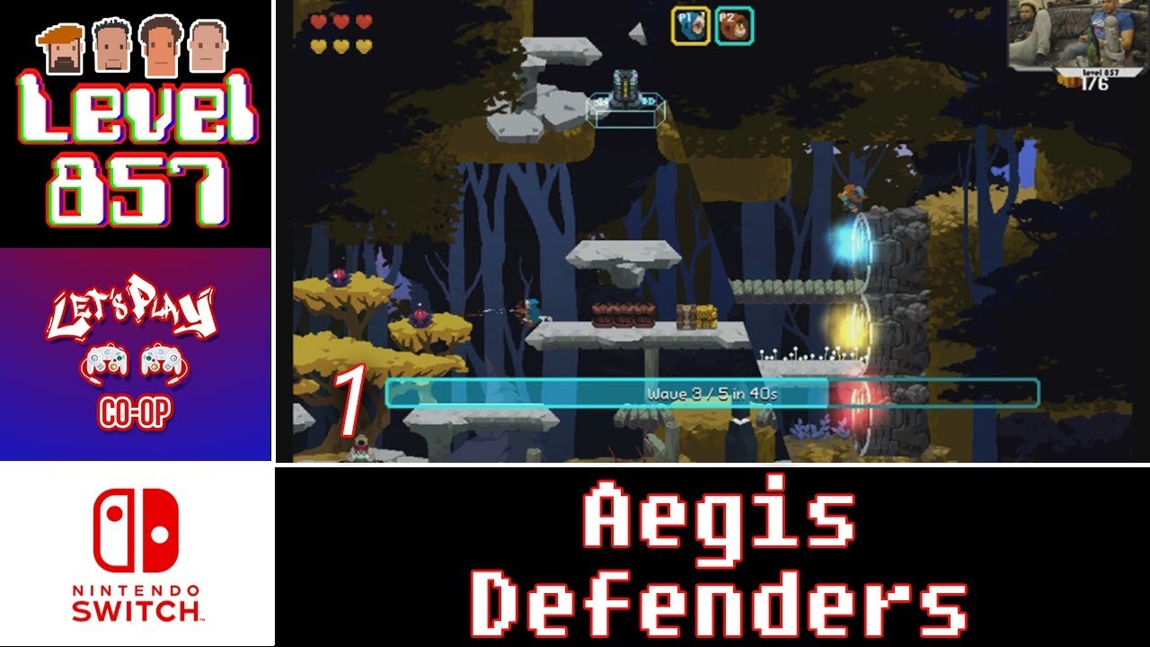 Let’s Play Co-op: Aegis Defenders with Turbo857 and The 23rd Stallion | Nintendo Switch | Walkthrough Part 1
