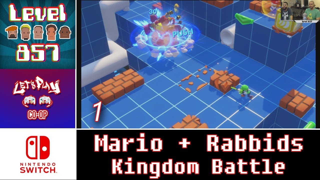 Let’s Play Co-op: Mario + Rabbids Kingdom Battle with Turbo857 and Alg857 | Nintendo Switch | Part 1