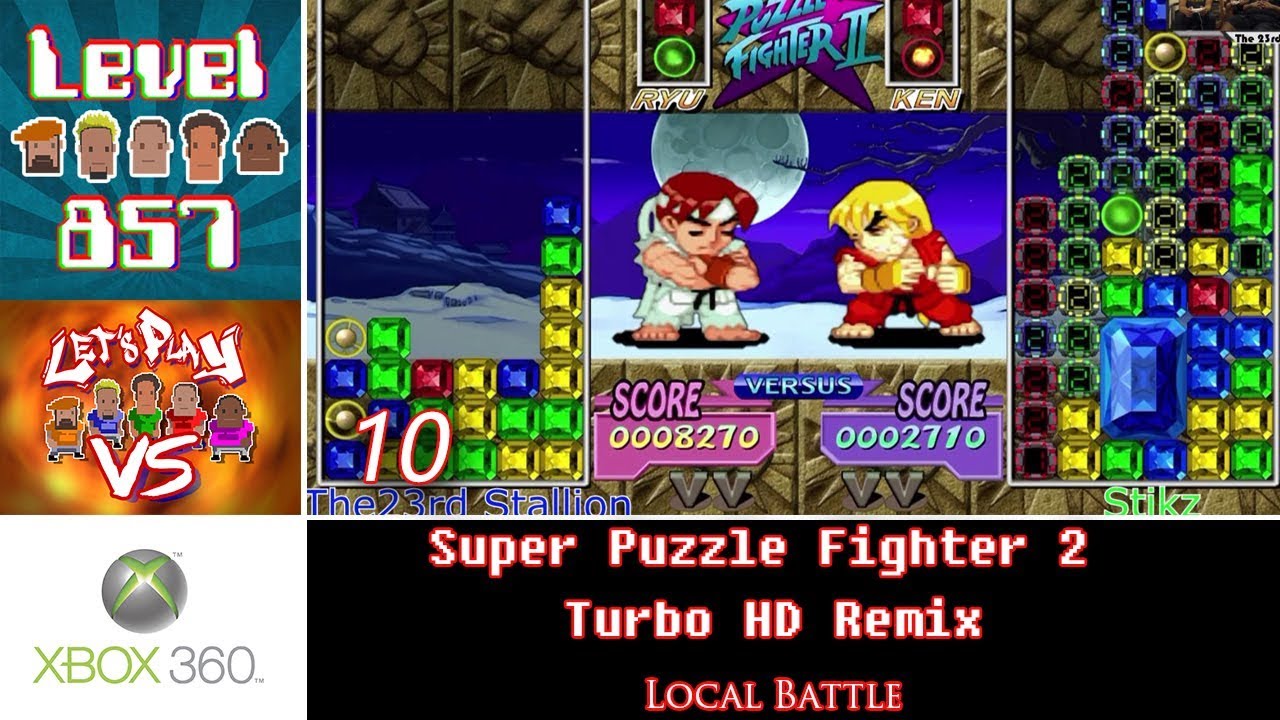 Let’s Play Versus: Super Puzzle Fighter II Turbo HD Remix | Xbox 360 | Local Battle #10