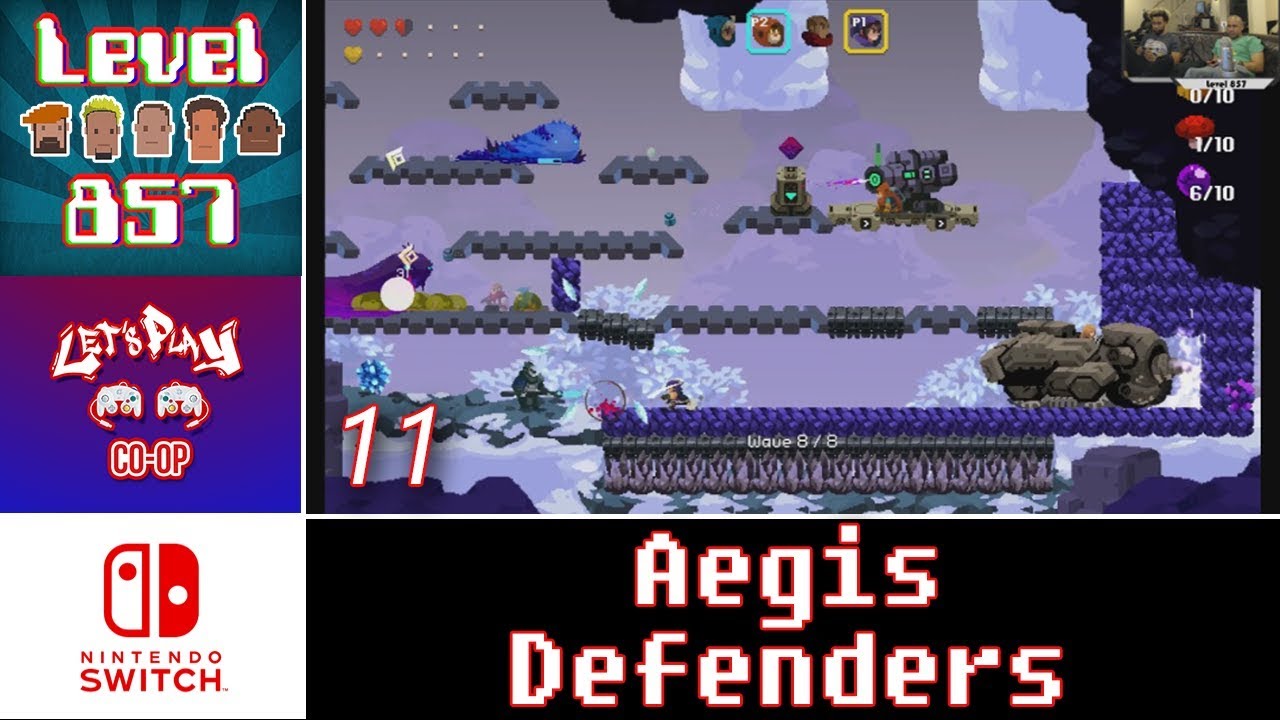 Let’s Play Co-op: Aegis Defenders | 2 Players | Nintendo Switch | Walkthrough Part 11