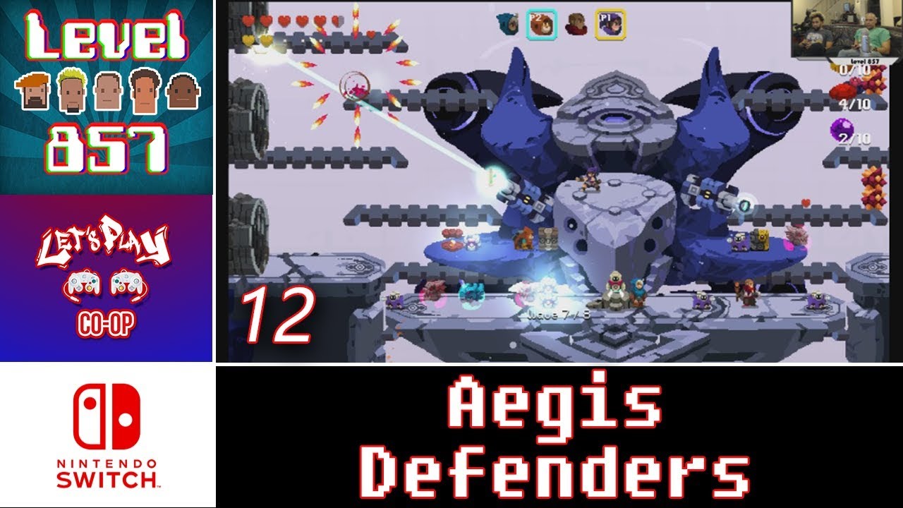 Let’s Play Co-op: Aegis Defenders | 2 Players | Nintendo Switch | Walkthrough Part 12