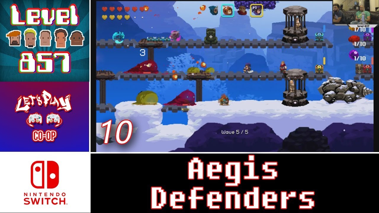 Let’s Play Co-op: Aegis Defenders with Turbo857 and The 23rd Stallion | Nintendo Switch | Part 10