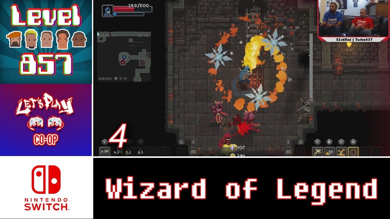 Let’s Play Co-op: Wizard of Legend | 2 Players | Nintendo Switch | 4th Run