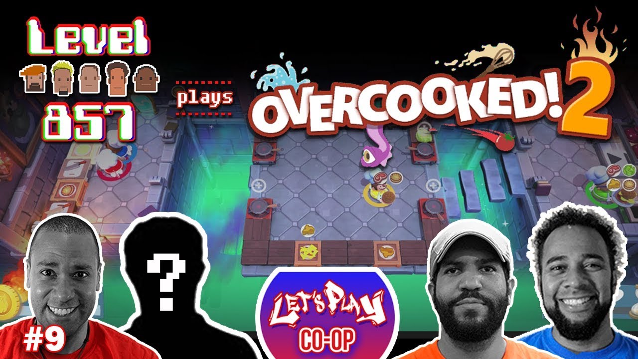Let’s Play Co-op: Overcooked! 2 | 4-Players | Nintendo Switch | Levels 3-1, 3-2 | Part 9