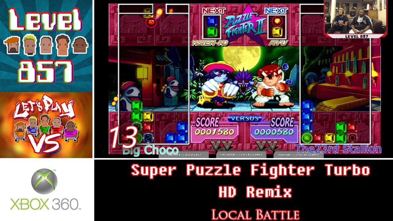 Let’s Play Versus: Super Puzzle Fighter II Turbo HD Remix | 2 Players | Xbox 360 | Local Battle #13