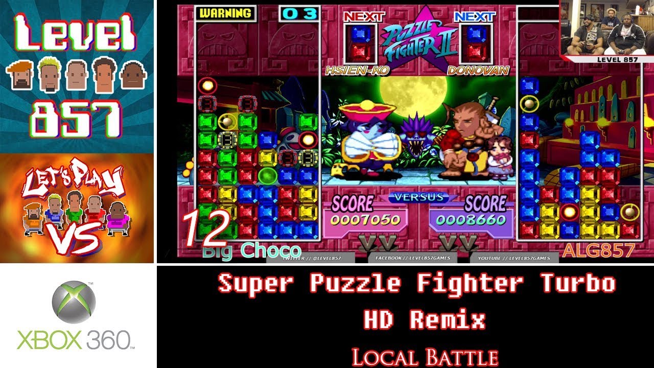 Let’s Play Versus: Super Puzzle Fighter II Turbo HD Remix | 2 Players | Xbox 360 | Local Battle #12