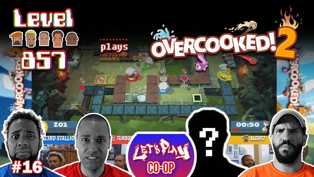 Let’s Play Co-op: Overcooked! 2 | 4-Players | Nintendo Switch | Story Mode Part 16