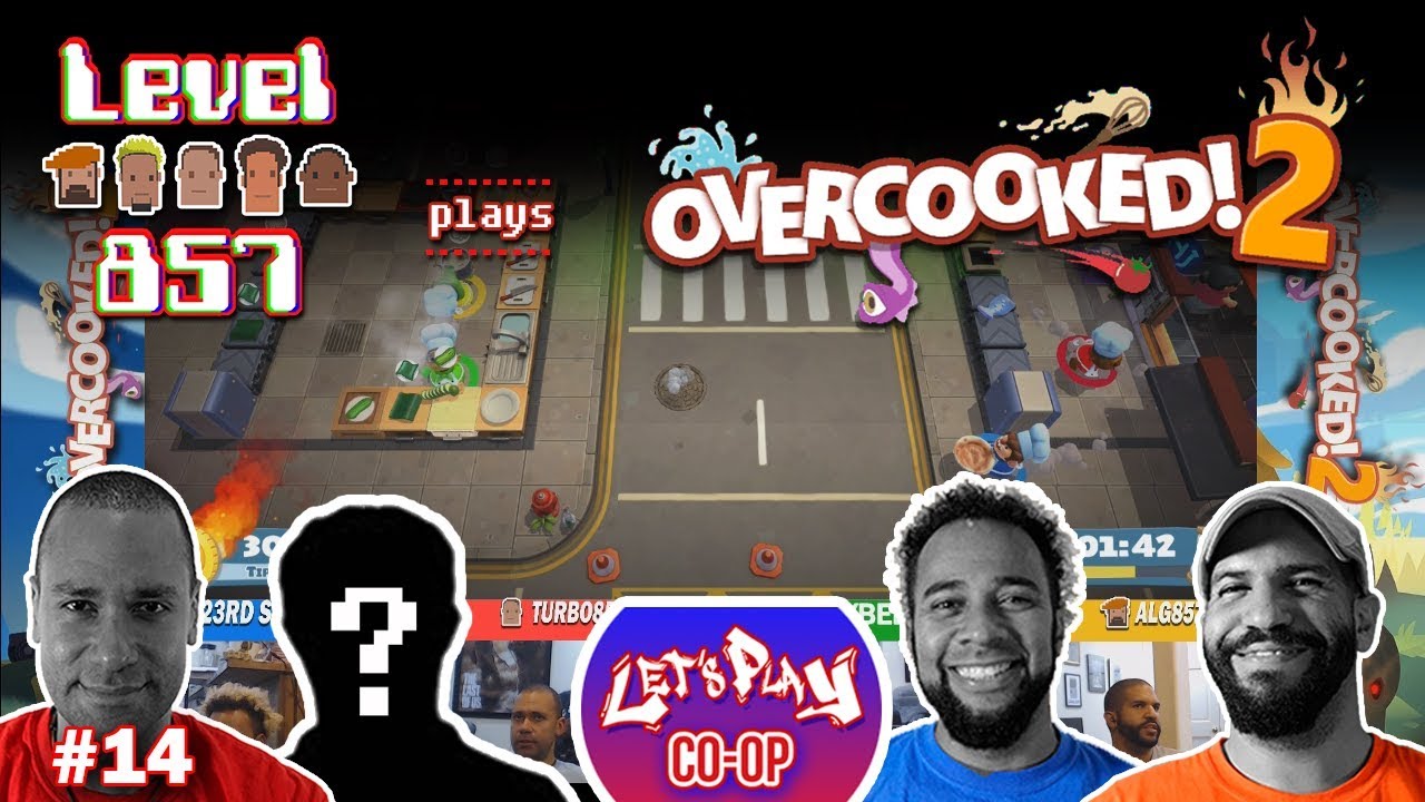 Let’s Play Co-op: Overcooked! 2 | 4 Players | Nintendo Switch | Story Mode Part 14