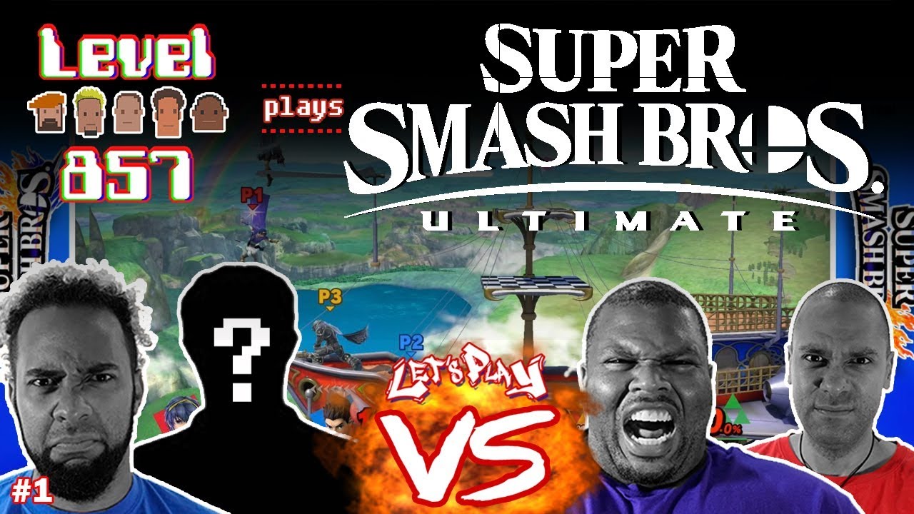 Let’s Play Versus: Super Smash Bros. Ultimate | 4 Players | Battle #1