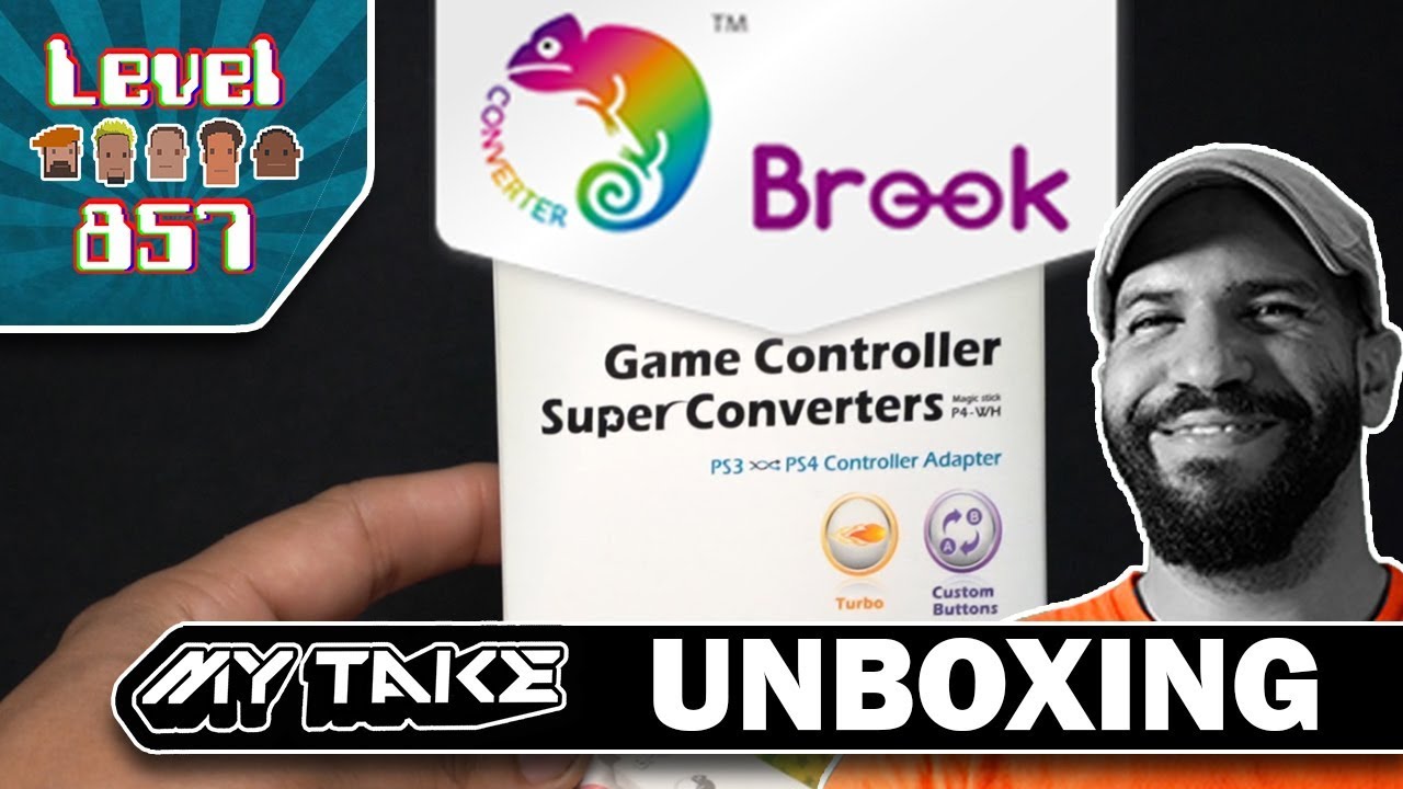 ALG857 Unboxes The Brook PS3 to PS4 Game Controller Super Converter!