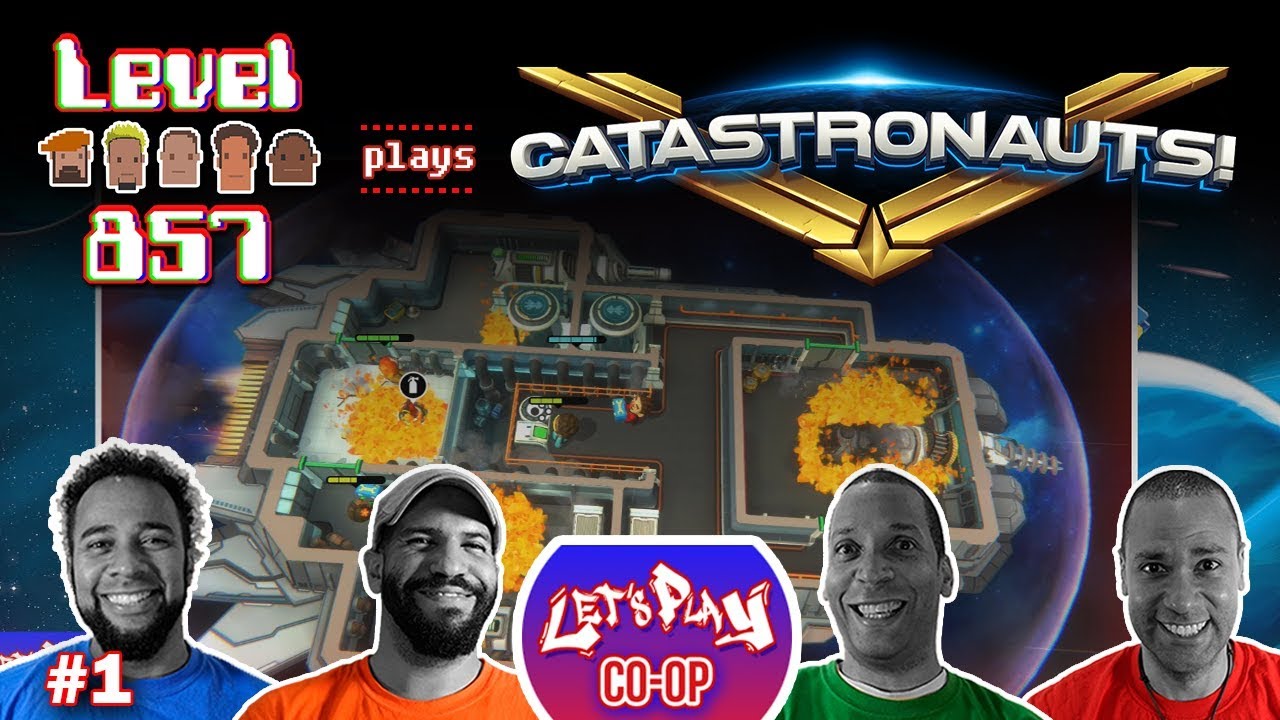 Let’s Play Co-op: Catastronauts! | 4 Players | Part 1