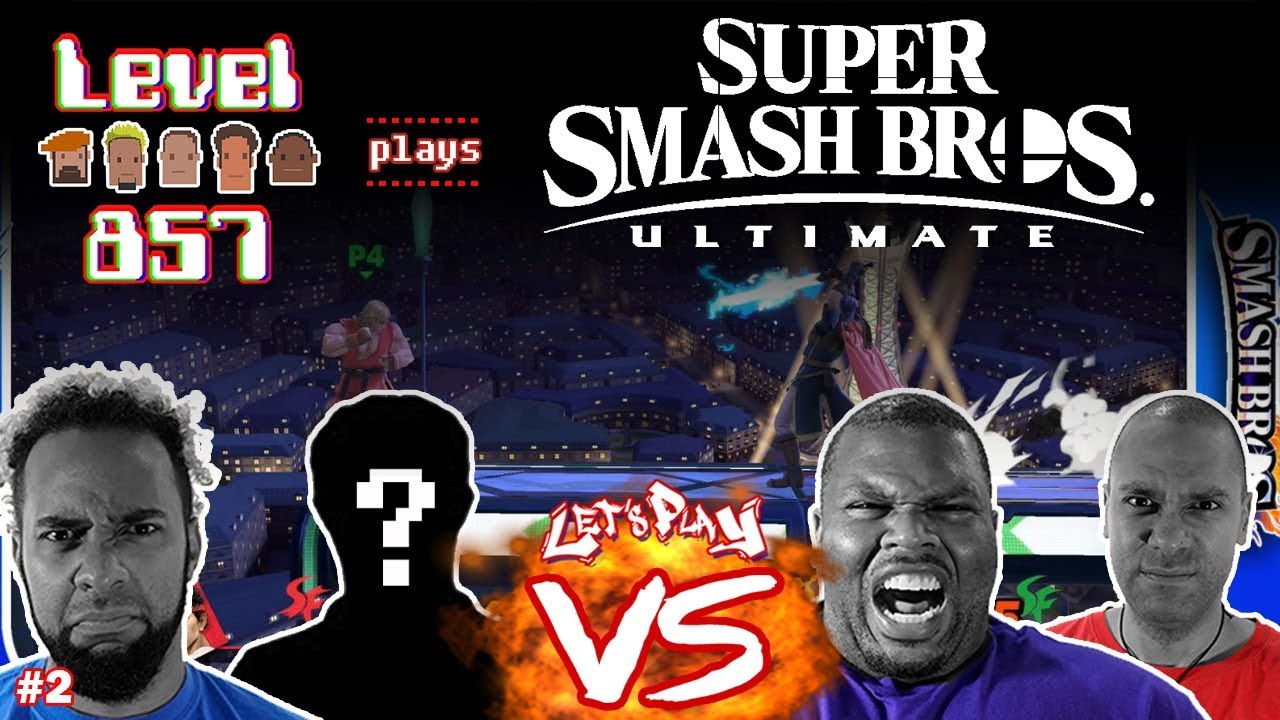 Let’s Play Versus: Super Smash Bros. Ultimate | 4 Players | Battle #2