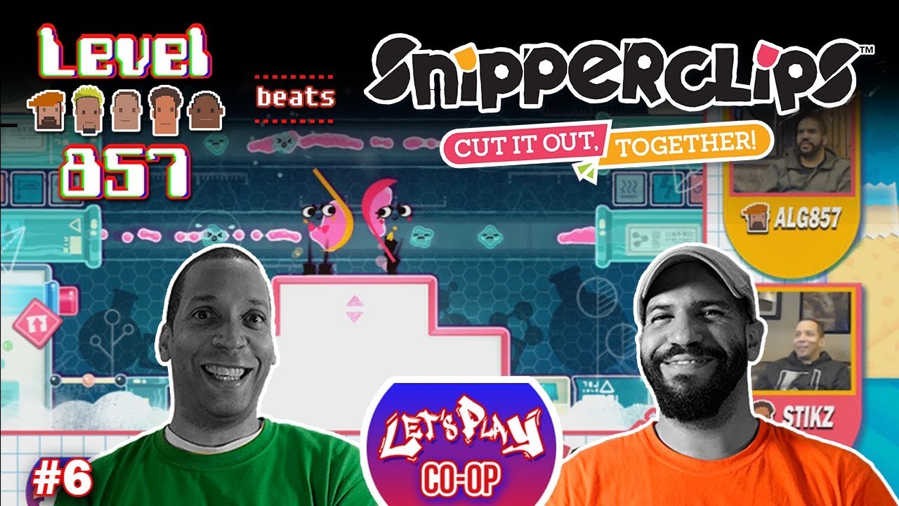 Let’s Play Co-op: Snipperclips | 2 Players | Part 6