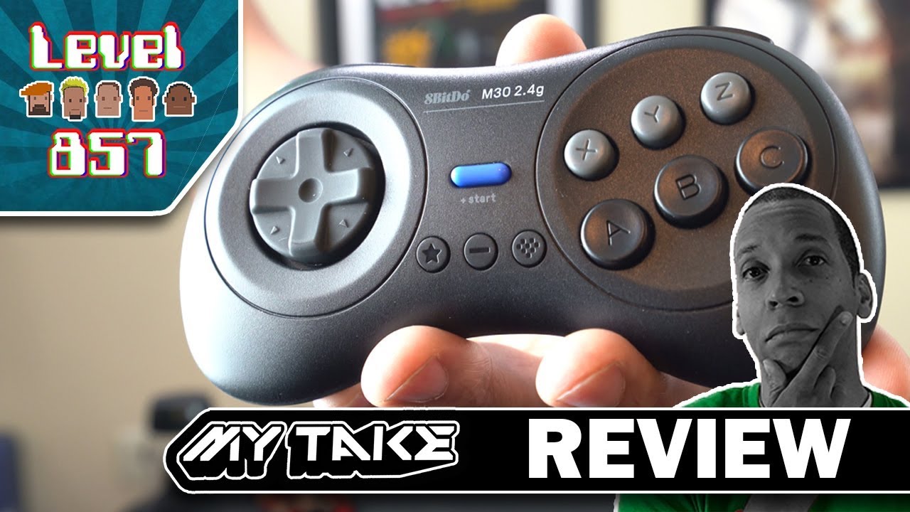 8bitdo M30 2.4g Controller Unboxing & Review (Switch/PC/Genesis)