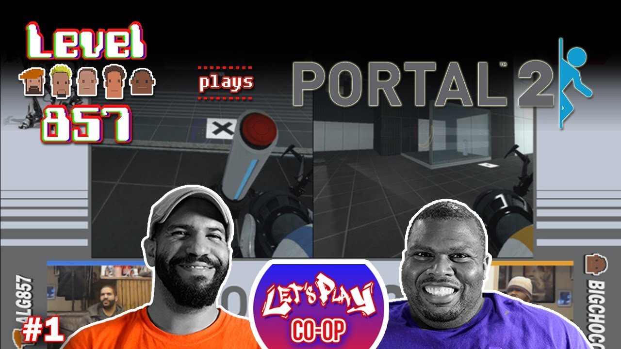 Let’s Play Co-op: Portal 2 | 2 Players | Part 1