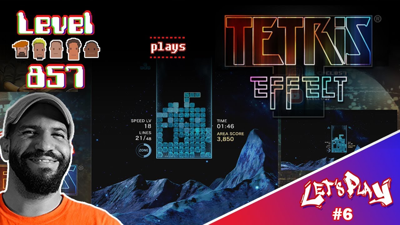 Let’s Play Tetris Effect with ALG857 | Expert | Area 6