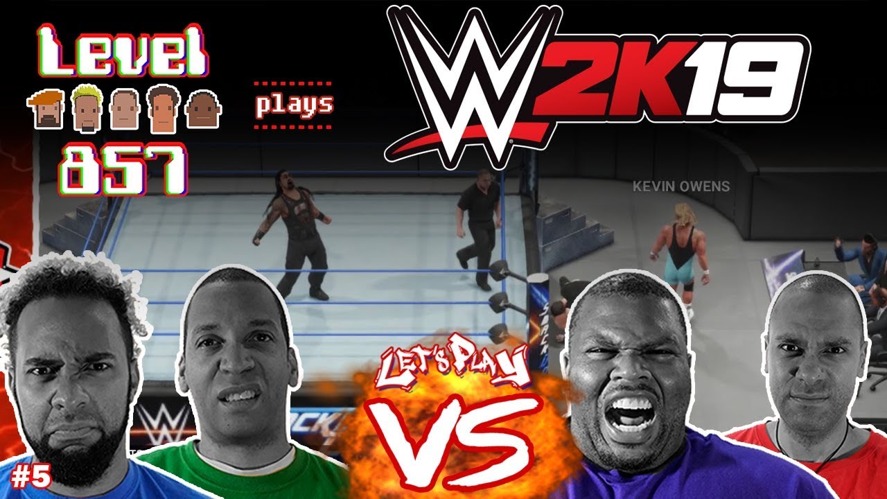 Let’s Play Versus: WWE 2k19 | 4 Players | Local Battle #5