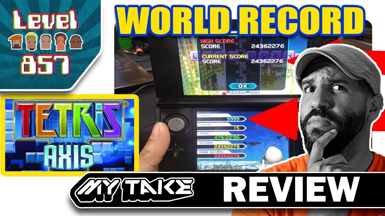 ALG857 Discusses His World Record Breaking Performance In Tetris Axis!