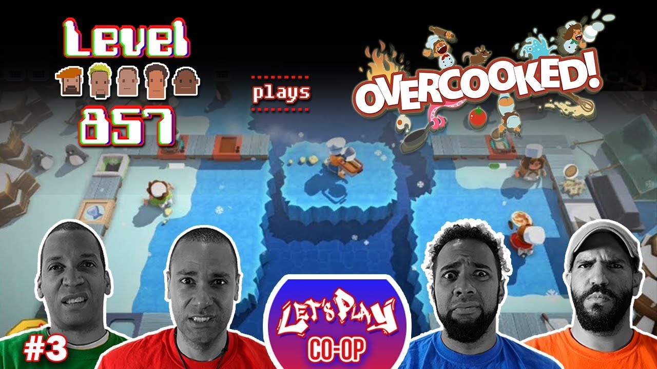 Let’s Play Co-op: Overcooked! | 4 Players | Part 3