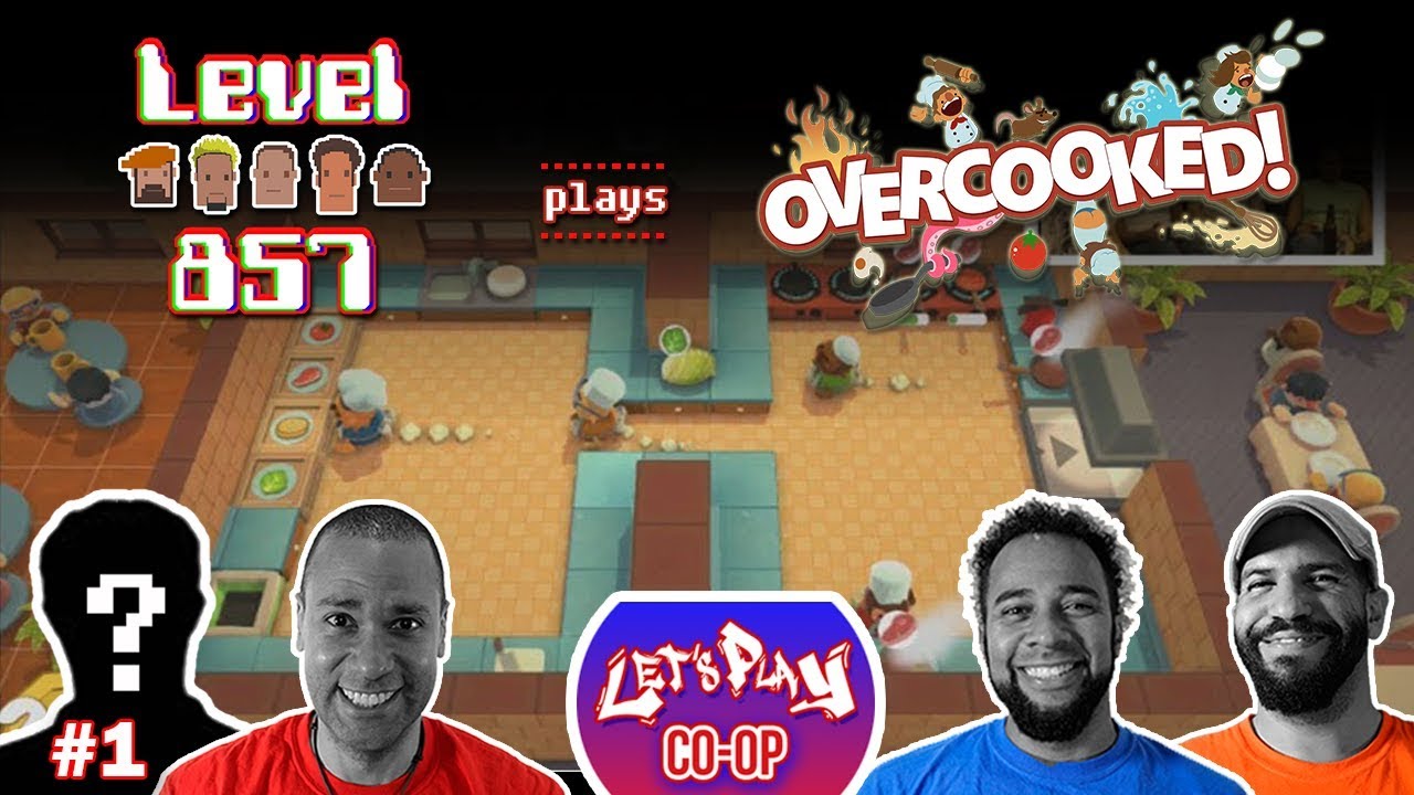 Let’s Play Co-op: Overcooked! | 4 Players | Part  1
