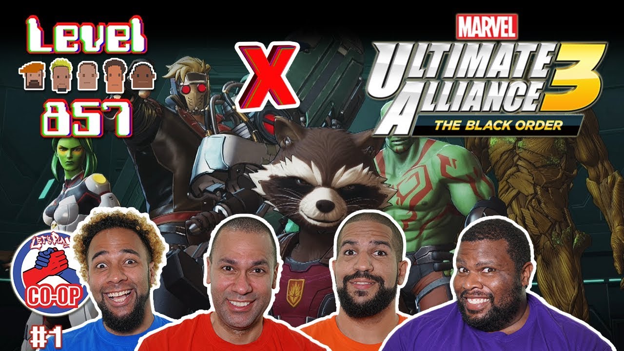Let’s Play Co-op: Marvel Ultimate Alliance 3 | 4 Players | Part 1