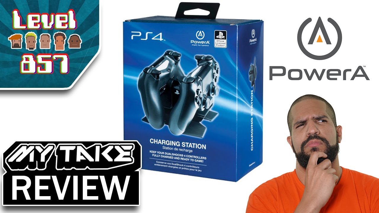 PowerA PlayStation 4 DualShock Controller Charging Station Review!