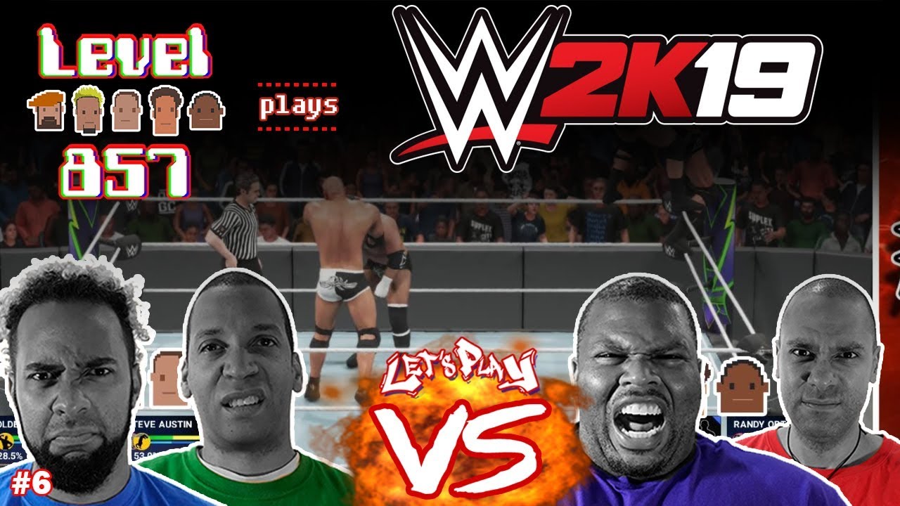 WWE 2k19 | 4 Players | PS4 | Local Battle #7