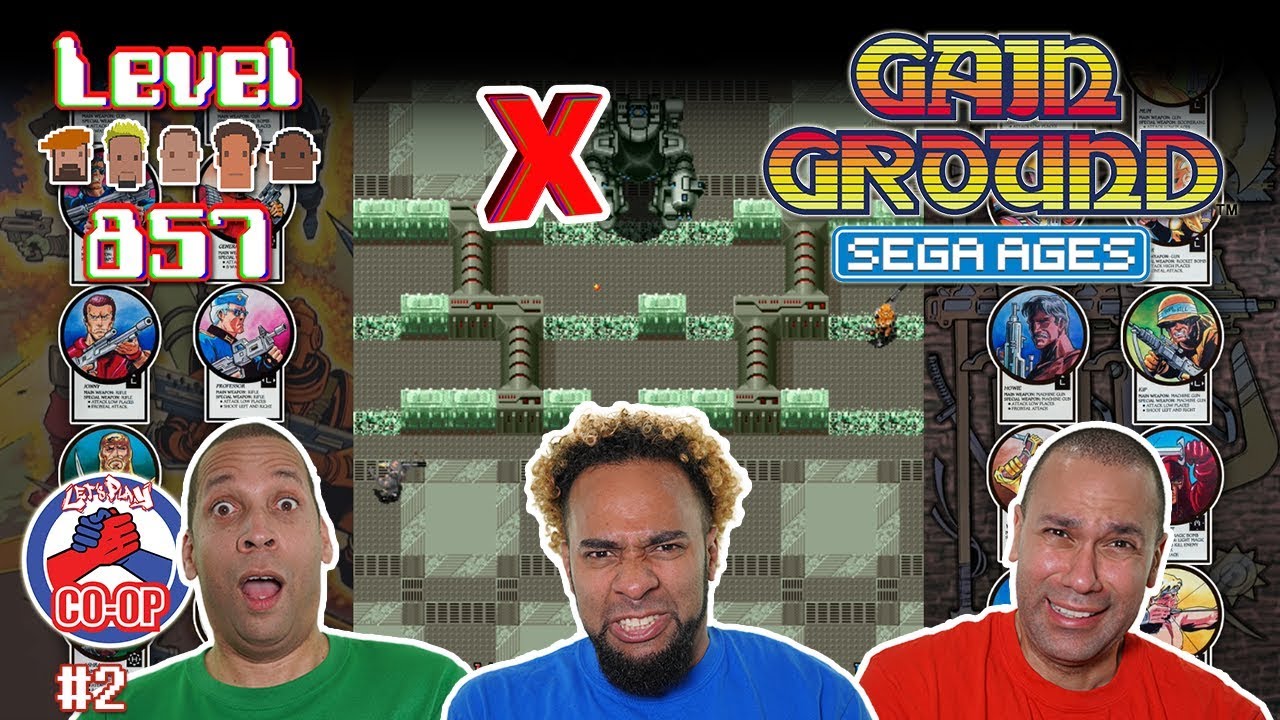 Let’s Play Co-op: Sega Ages Gain Ground | 3 Players |   Part 2 (Ending Spoiler)