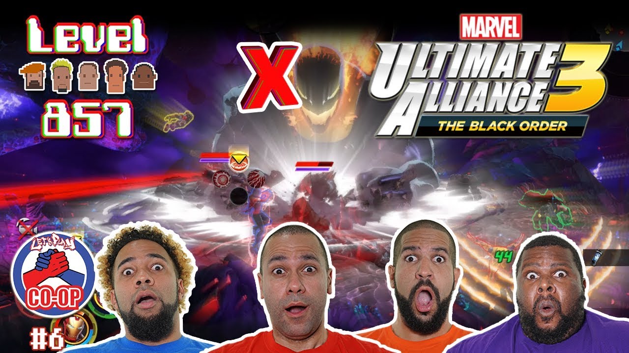 Let’s Play Co-op | Marvel Ultimate Alliance 3 | 4 Players | Part 6