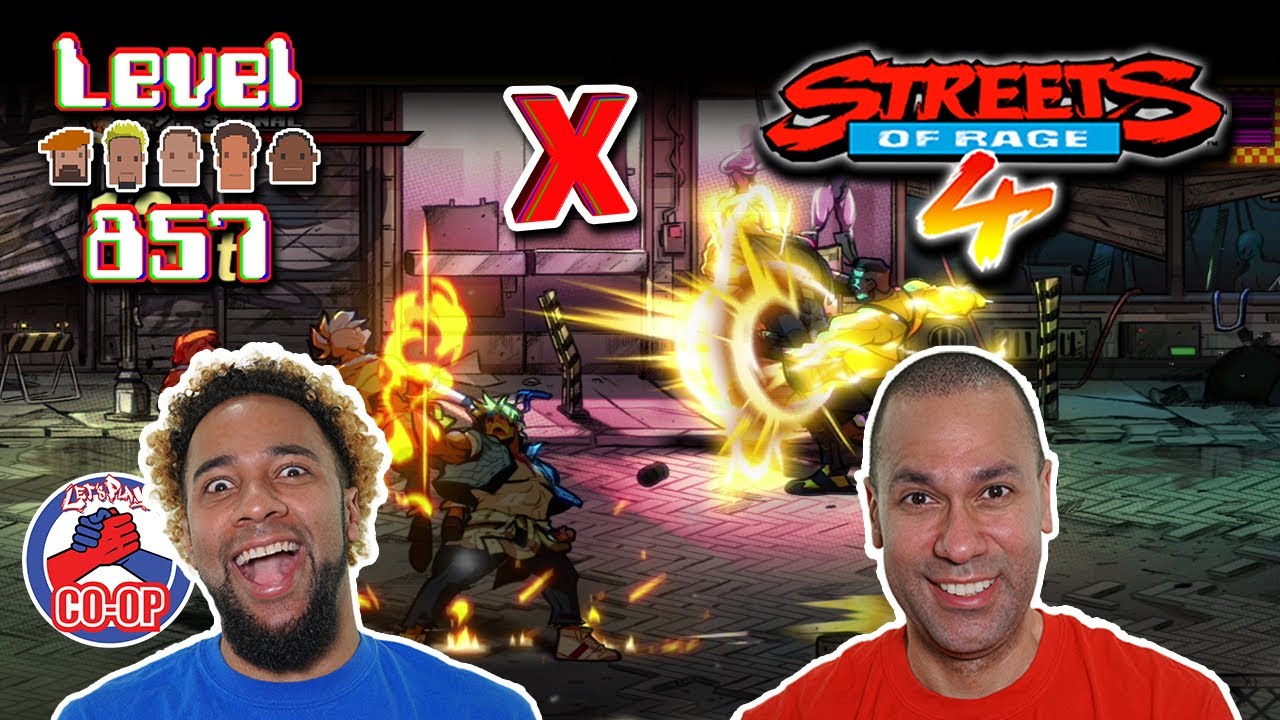 Let’s Play Co-op | Streets of Rage 4 | 2 Players Online | Complete Full Playthrough