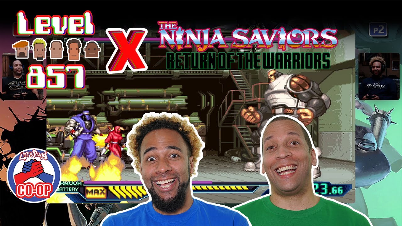 Let’s Play Co-op | The Ninja Saviors: Return of The Ninja Warriors | 2 Players | Complete Playthrough