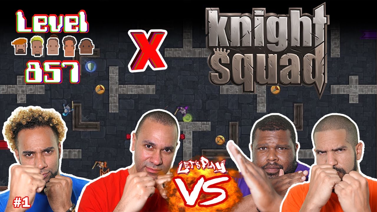 Let’s Play Versus: Knight Squad | 4 Players | Local Battle Part 1