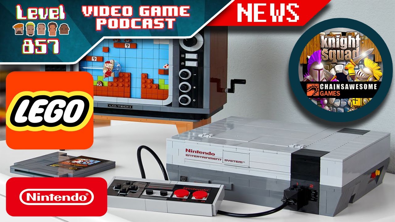 Lego Made A 2600 Piece Replica Of Playing Mario On The NES