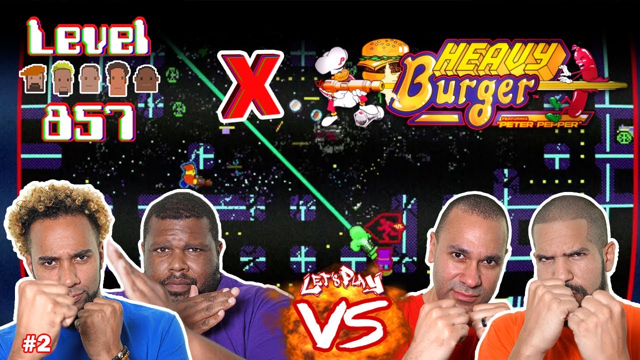 Johnny Turbo’s Arcade: Heavy Burger | 4 Players | Local Battle Part 2