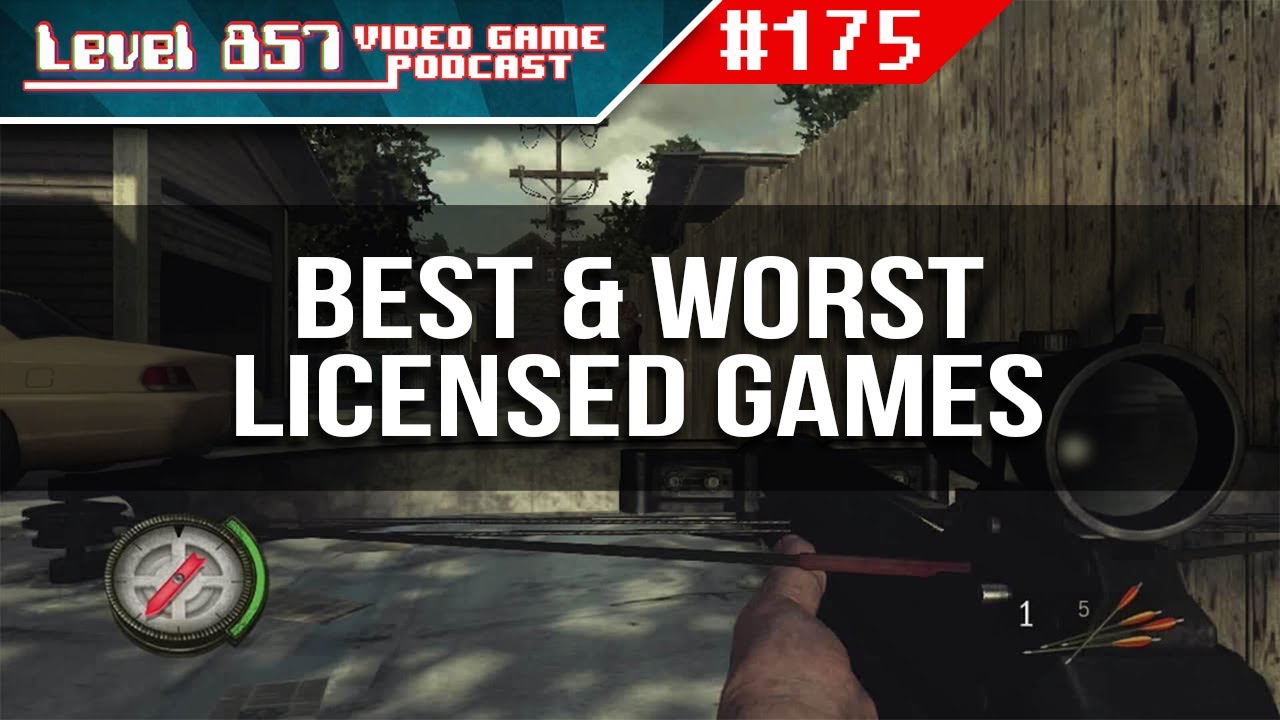 Best And Worst Licensed Games Ever Made!